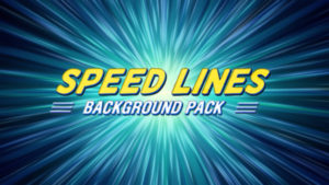 Speed lines animated background 03