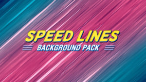 Speed lines animated background 04