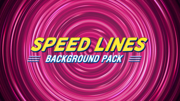 Speed lines animated background 05