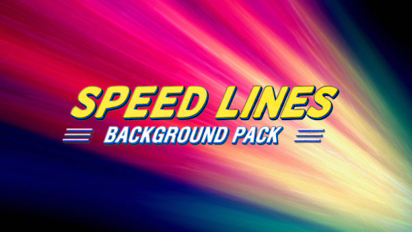 Speed lines animated background 07