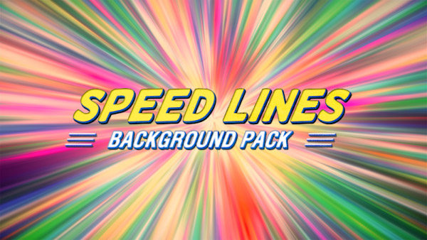 Speed lines animated background 10