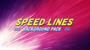 Speed lines animated background 11