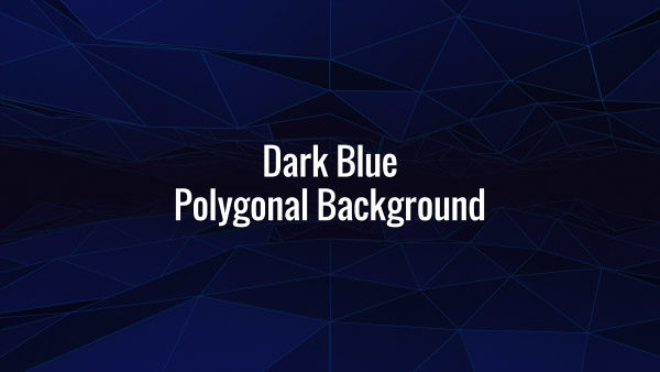 Seamlessly loopable rotating dark polygons
