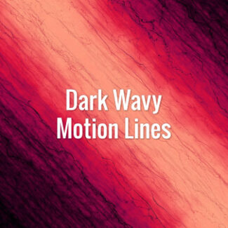 Curly seamlessly looping black diagonal lines on the red background.