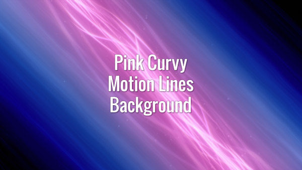 Curling seamlessly looping speed lines on a pink and blue background.