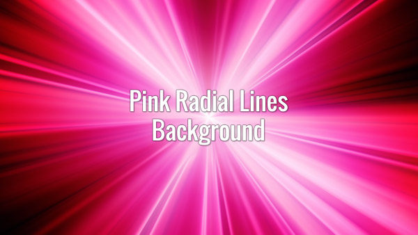 Pink seamlessly looping rotating rays
