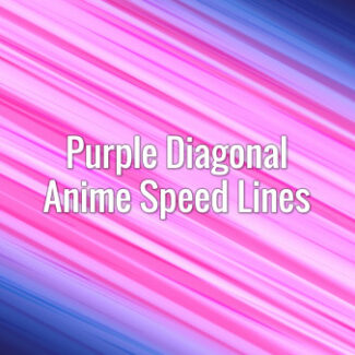 Fast-moving diagonal speedlines in Japanese animation style