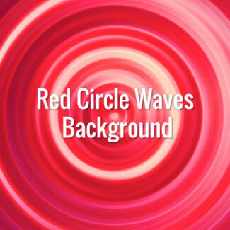 Bright red seamlessly looping spiral.