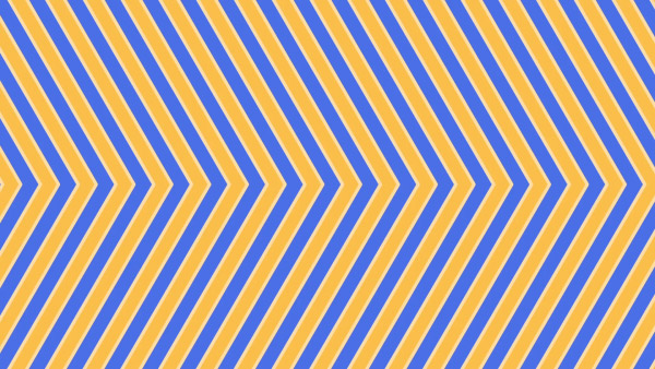 Animated Blue and Orange Lines Background
