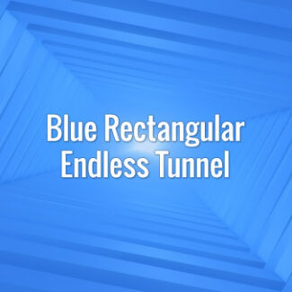Seamlessly loopable blue rectangular endless animated background.