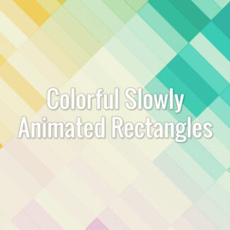 Diagonal colorful rectangles slowly changing colors. Loopable animated video background.