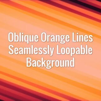 Seamlessly looping animated diagonal orange lines.