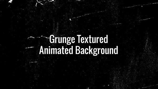 Seamlessly looping animated grunge background.