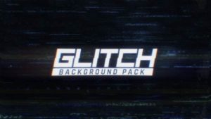 Animated Glitch Background 04