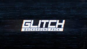 Animated Glitch Background 10