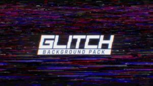 Animated Glitch Background 14