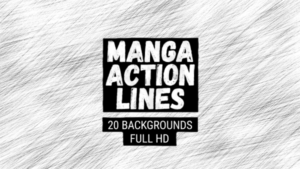 Animated Manga Action Lines Background 10