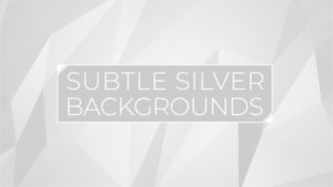 Animated Subtle Silver Background Pack 01