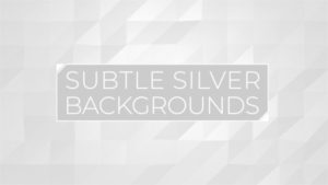 Animated Subtle Silver Background Pack 03