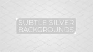 Animated Subtle Silver Background Pack 04