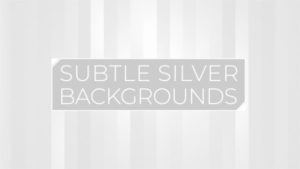 Animated Subtle Silver Background Pack 09