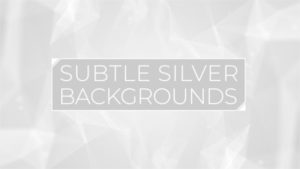 Animated Subtle Silver Background Pack 10