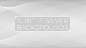 Animated Subtle Silver Background Pack 12