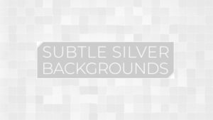 Animated Subtle Silver Background Pack 13