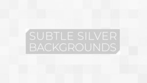 Animated Subtle Silver Background Pack 15