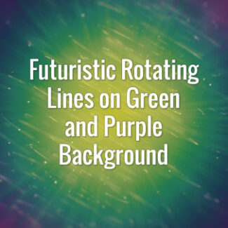 Seamlessly looping hi-tech green and violet animated background
