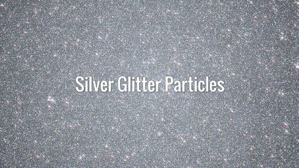 Seamlessly looping sparkling grey particles animated background
