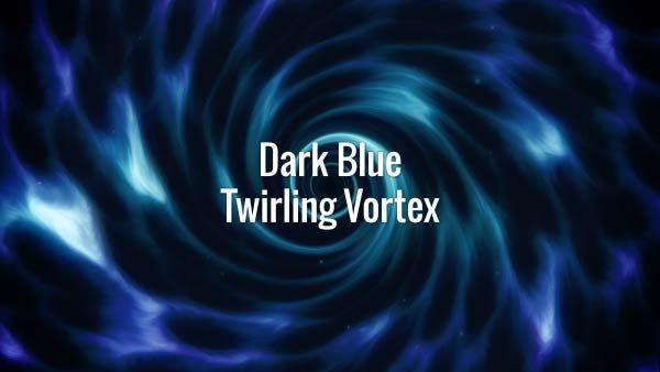 Seamlessly looping blue twirling tunnel animated background