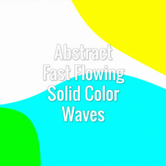 Seamlessly looping fast flowing solid colored abstract blobs. Animated background.