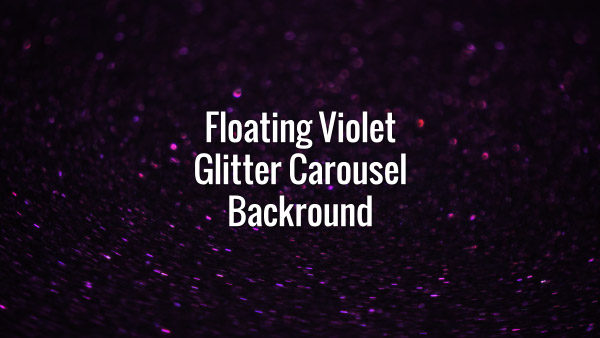 Seamlessly looping rotating flickering pink glitter particles on dark surface carousel