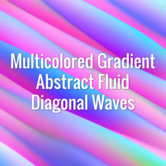 Seamlessly looping iridescent skewed flowing gradient waves. Animated background.