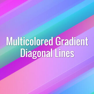 Seamlessly looping iridescent skewed flowing gradient lines. Animated background.