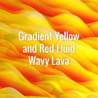 Seamlessly looping gradient yellow and red slowly flowing magma waves. Animated background.