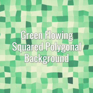 Seamlessly looping flowing green square surface. Animated background.