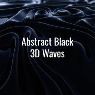 Seamlessly looping slowly flowing dark liquid 3D substance. Animated background.
