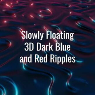Seamlessly looping slowly dark red and blue flowing 3D liquid waves. Animated background.