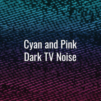 Seamlessly looping cyan and pink gradient bad signal TV static noise.