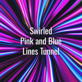 Seamlessly looping pink and blue lines. Animated twirl background.